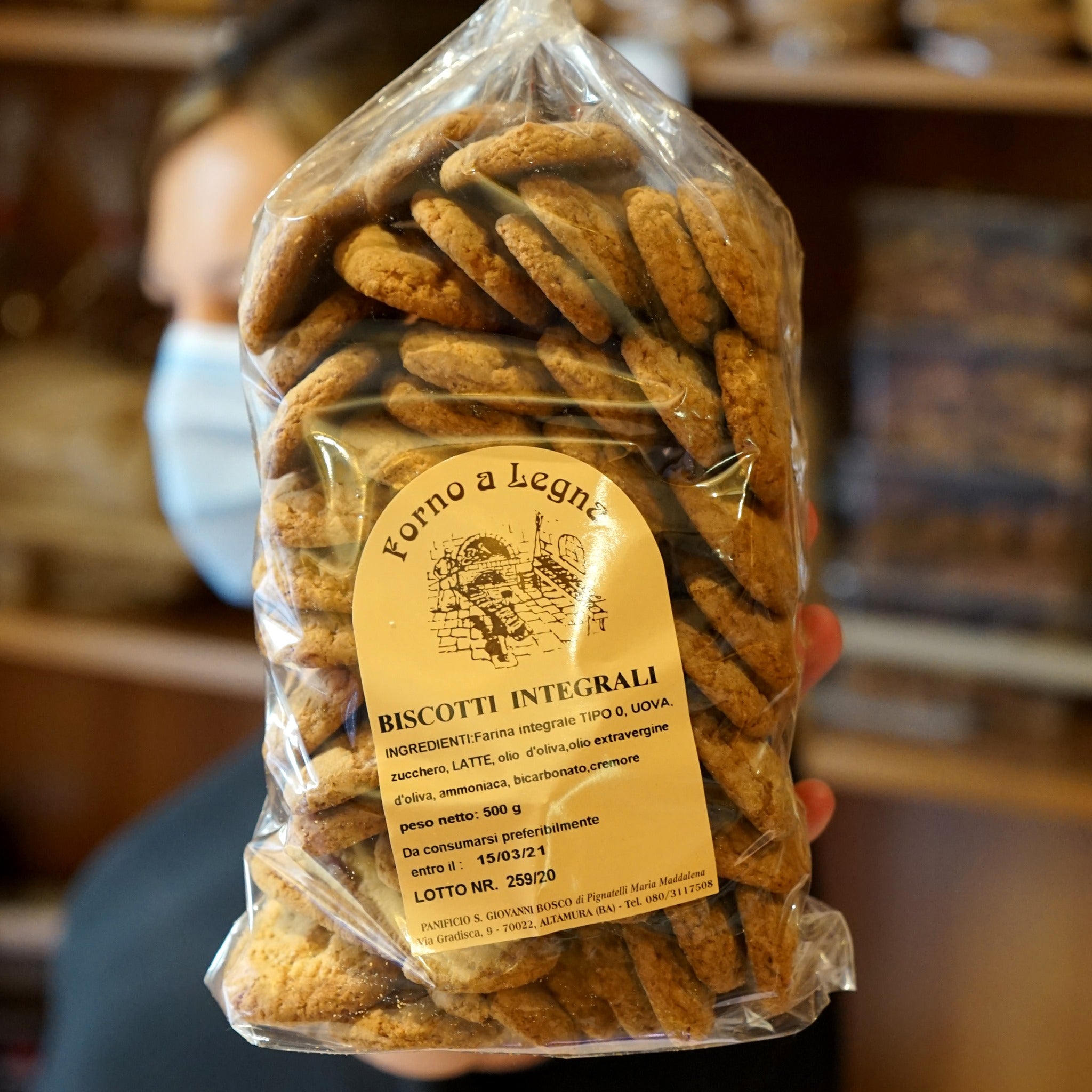 Biscotti Integrali di Altamura 400 Grammi